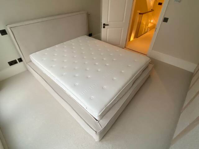 Elements London Capri Mosaic carpet installation in Mayfair