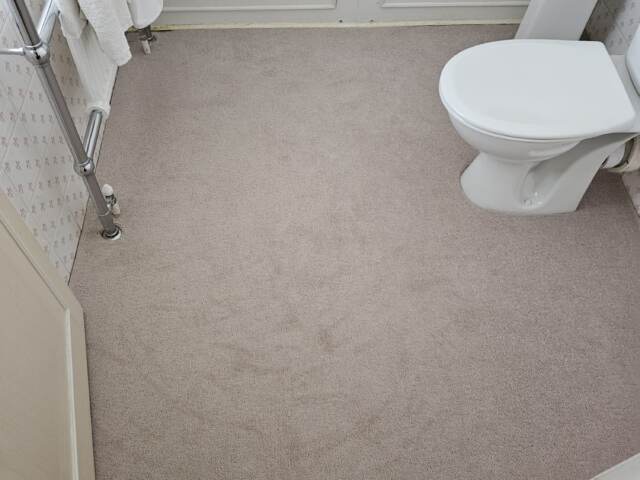 Westex Flooring Penultima Twist Verglas carpet installation in Marylebone