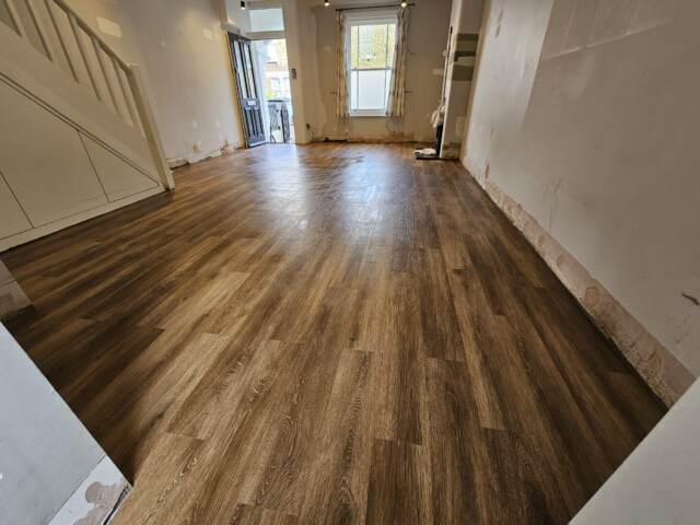 Amtico Form Cottage Limed Wood installation in Shepherds Bush