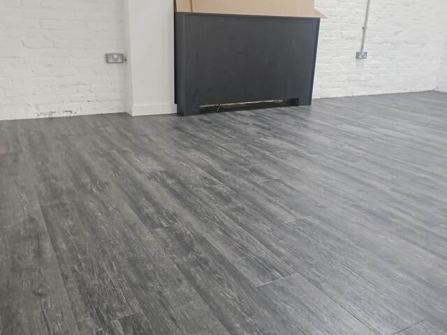 Amtico Spacia Drift Pine installation in Fulham