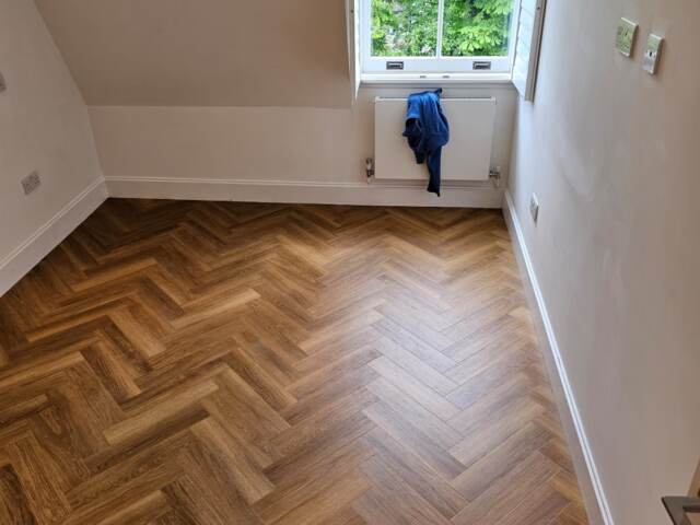 Amtico Spacia Honey Oak installation in Lambeth