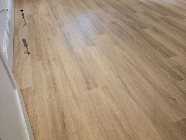 Amtico Spacia Muted Oak installation in Croydon