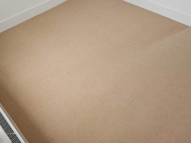 Crucial Trading Jute Jhutex Natural JT700 carpet installation in Docklands