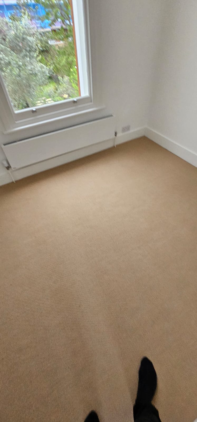 Crucial Trading Jute Jhutex Natural JT700 carpet installation in Docklands-2