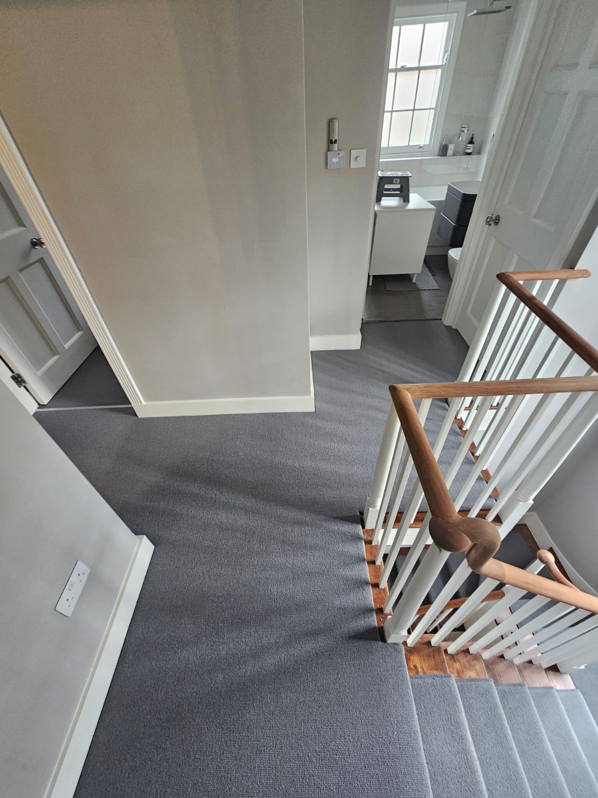 Likewise London Ewehurst Eclipse carpet installation in Borough-2