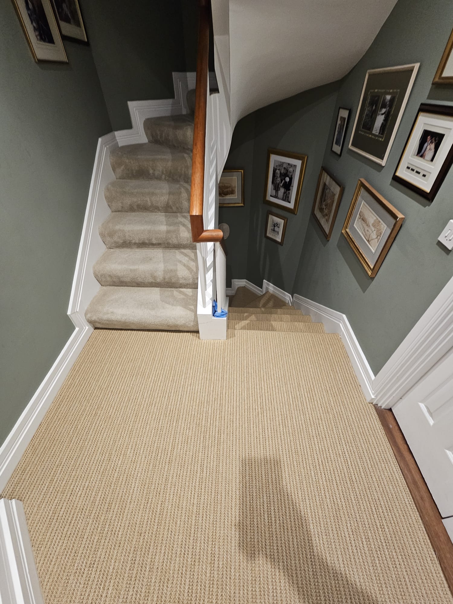 Unnatural Flooring New England Amarilla NE6072 carpet installation in Hampstead-2