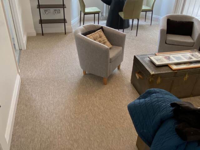 Unnatural Flooring New England Bridgeport carpet installation in Putney