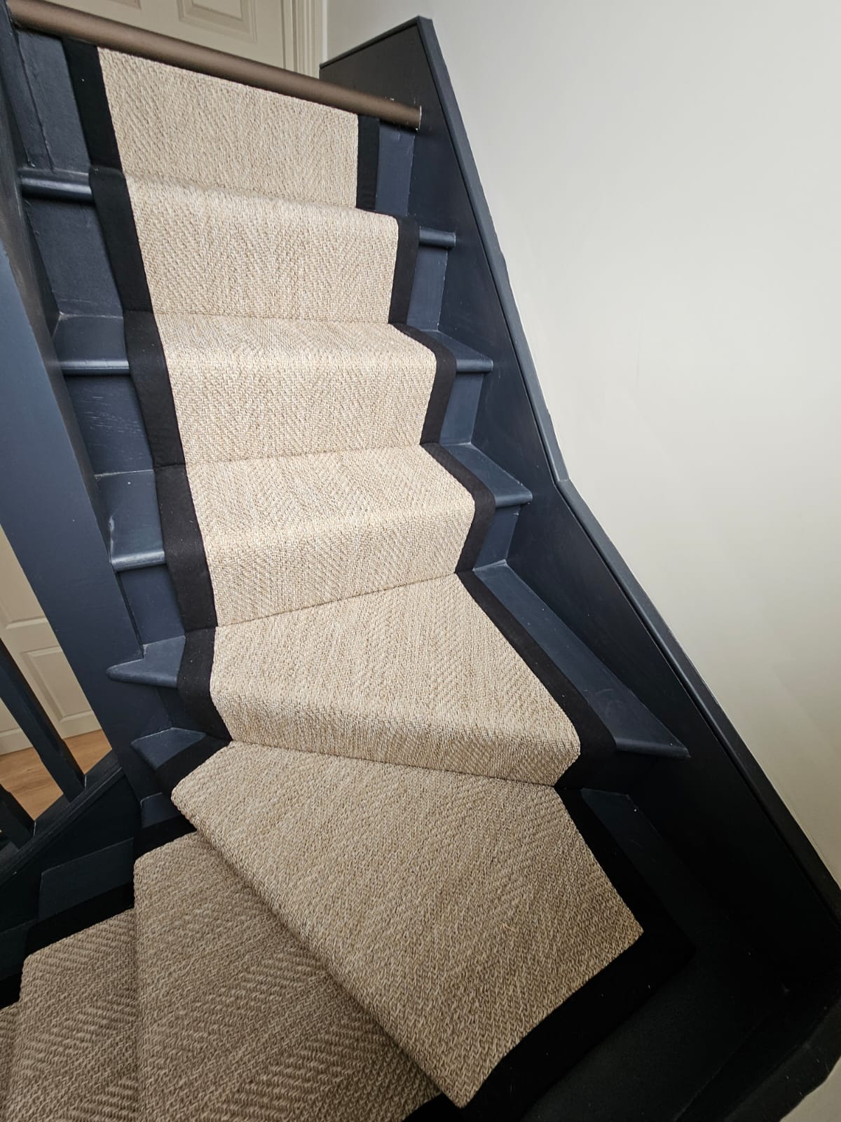 Unnatural Flooring New England Stanford NE6003 carpet installation in Battersea-2