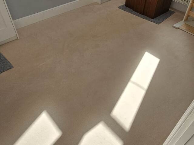 Westex Flooring Ultima Twist Oatmeal carpet installation in Clapham