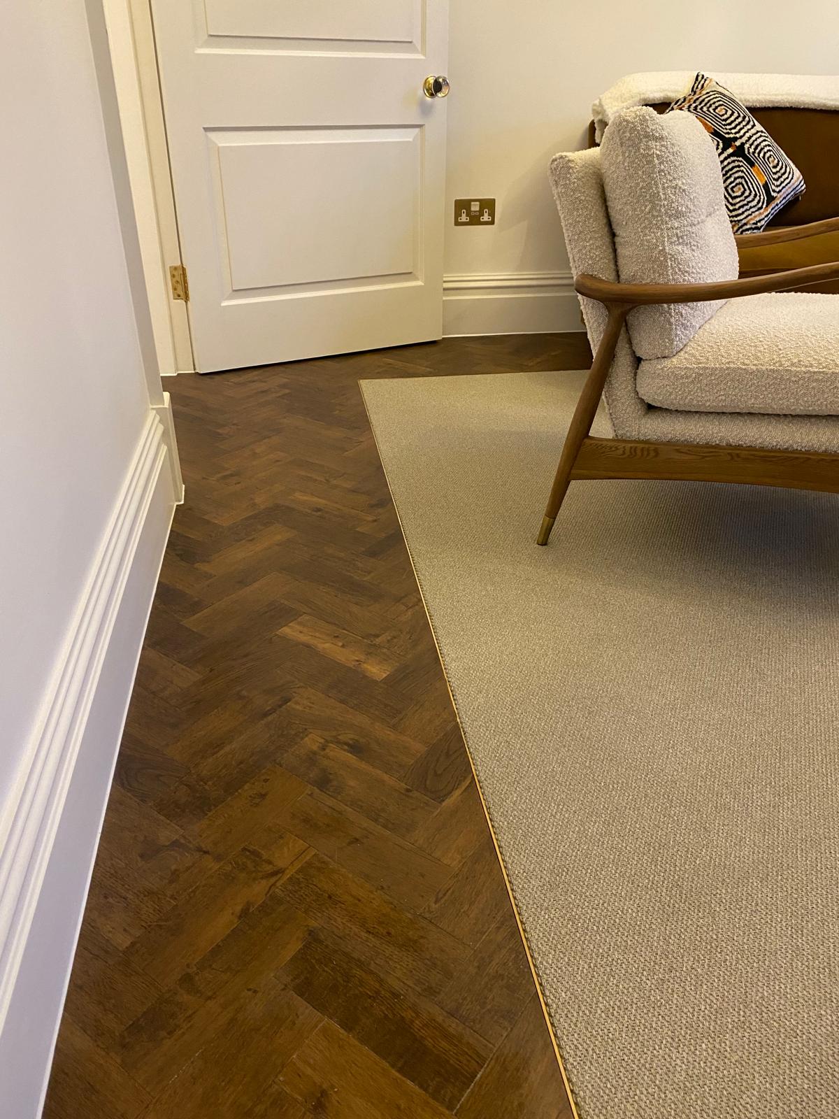 Amtico Signature Chargot Oak installation in Acton-1