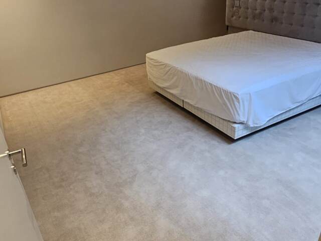 Jacaranda Carpets Willingdon Vellum installation in Kings Cross