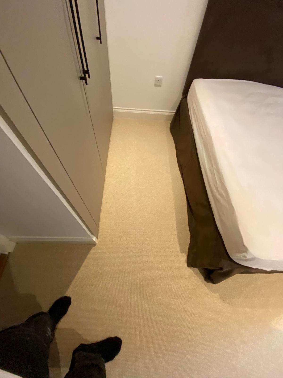 Telenzo Carpets Burford Bridge Ivory installation in St John's Wood-0