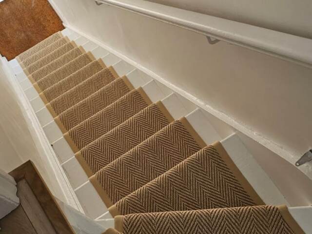 Unnatural Flooring New England Woodstock carpet installation in Mayfair