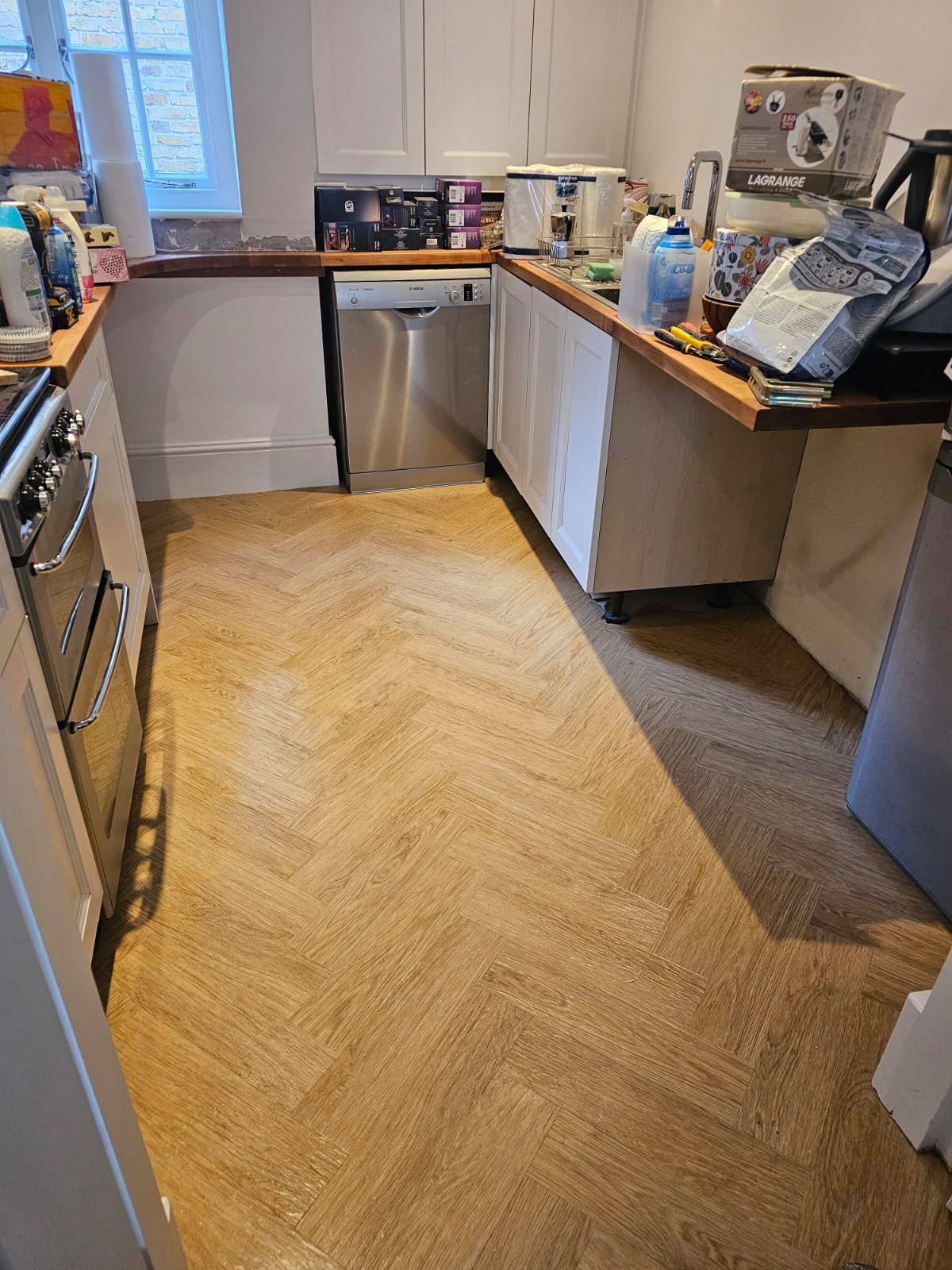 Amtico Form Barrel Oak installation in Borough-0