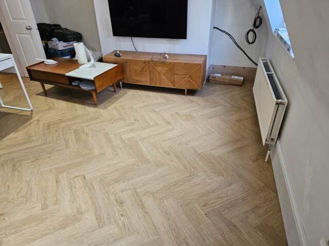 Amtico Form Barrel Oak installation in Borough