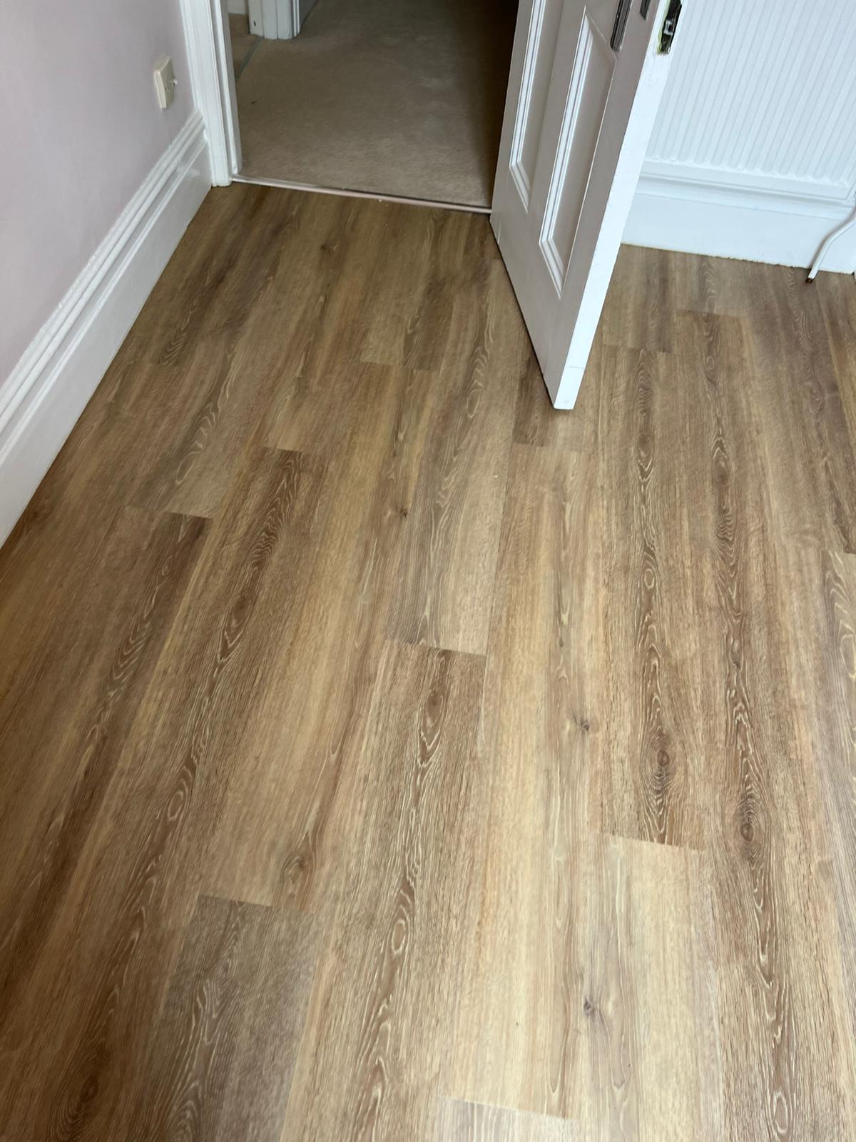Amtico Spacia Muted Oak installation in Earls Court-0