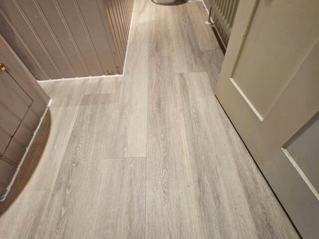 Amtico Spacia Powdered Oak installation in Camden