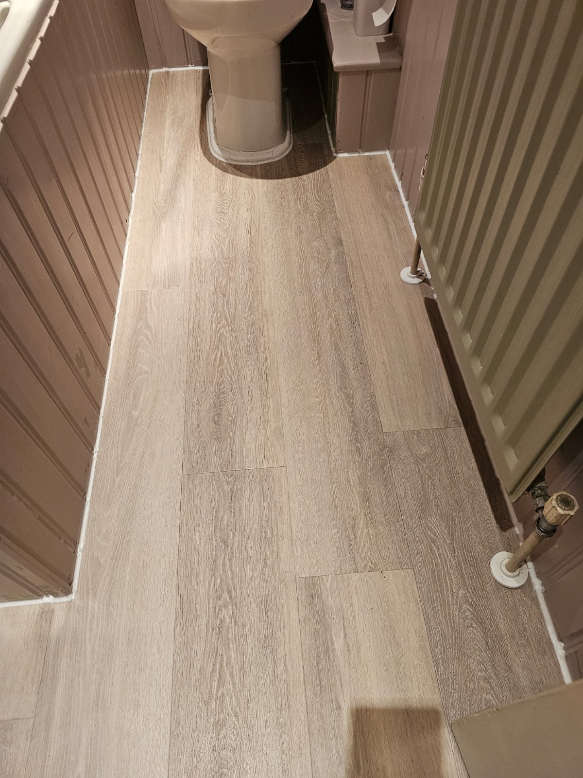 Amtico Spacia Powdered Oak installation in Camden-1