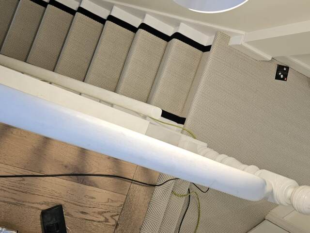 Unnatural Flooring New England Sugar Hill carpet installation in Farringdon