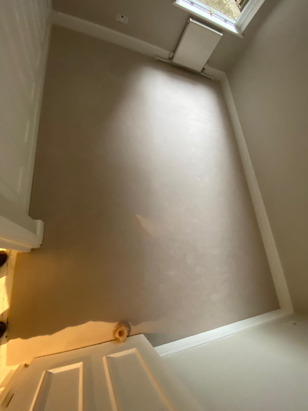 Clarendon Carpets Belsize Park Victorian Lace installation in Putney-2