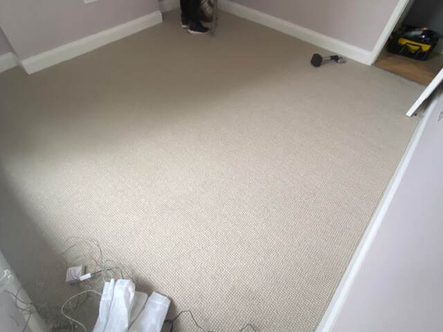 Elements London Winteros Winterfell carpet installation in Acton