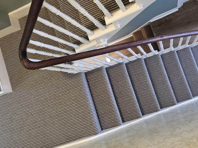 Fibre Carpets Devonia Drake installation in Shepherds Bush