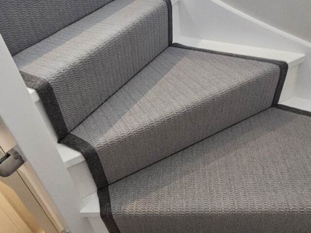 Fibre Carpets Wool Holland Park Ilchester installation in Docklands