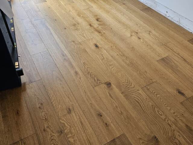 Furlong Flooring Next Step 125 Oak Nutmeg 20996 wood flooring installation in Kensington