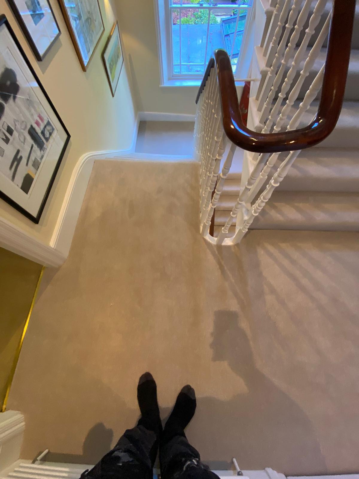 Westex Flooring Ultima Twist Pavestone carpet installation in Islington-0