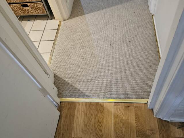 Abingdon Flooring Charter Plain Loop Cotswold 11 carpet installation in Lambeth