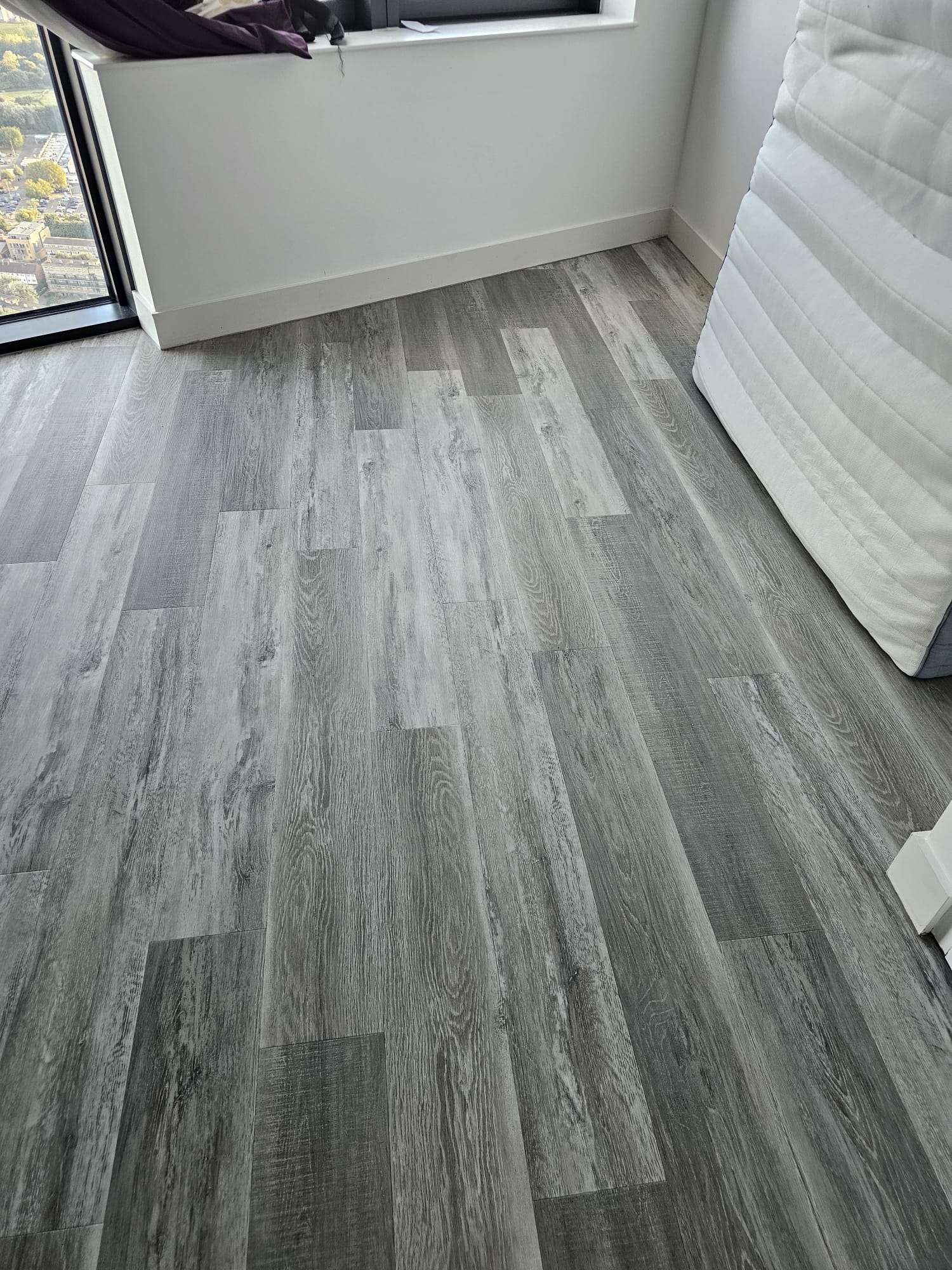 Amtico Spacia Urban Salvaged Timber installation in Paddington-2