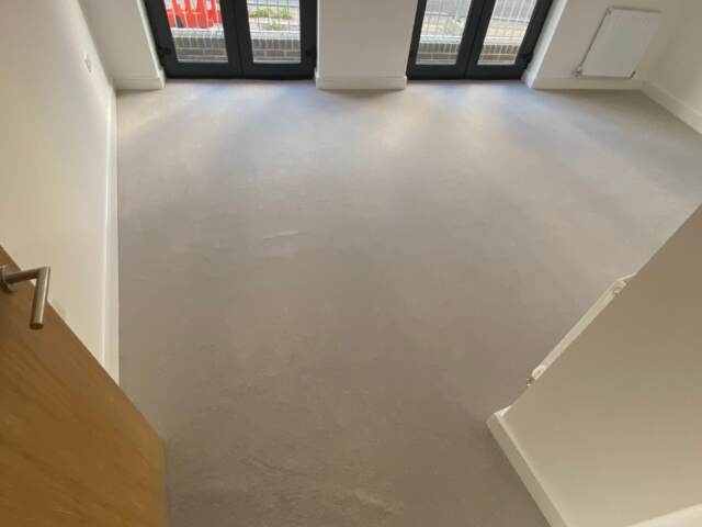 Cormar Carpets Hampstead Spirit Glow installation in Earls Court