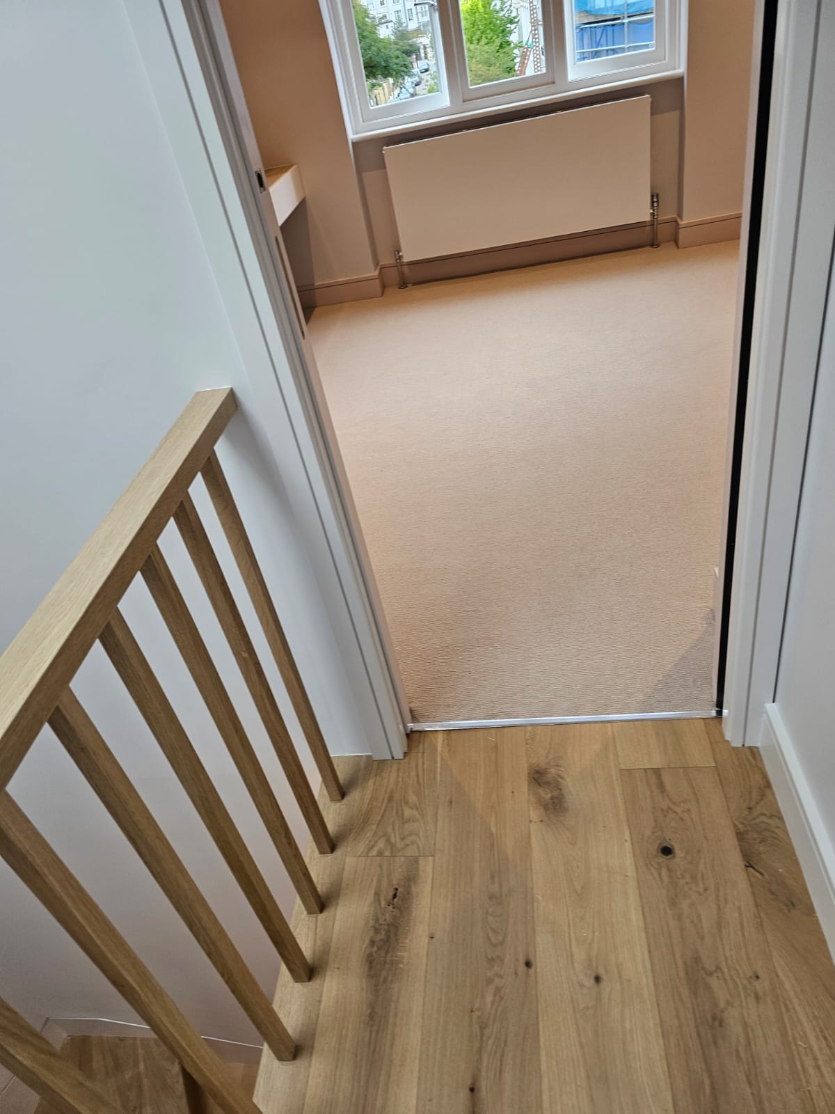 Cormar Carpets Pimlico Praline installation in Docklands-1