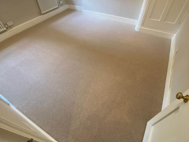 Westex Flooring Croxby Loop Carraway carpet installation in Canary Wharf