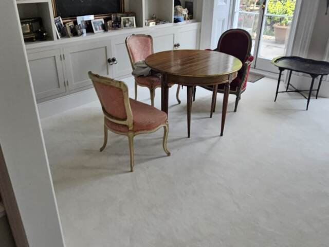 Westex Flooring Westend Velvet Prestige Velvet carpet installation in Wandsworth
