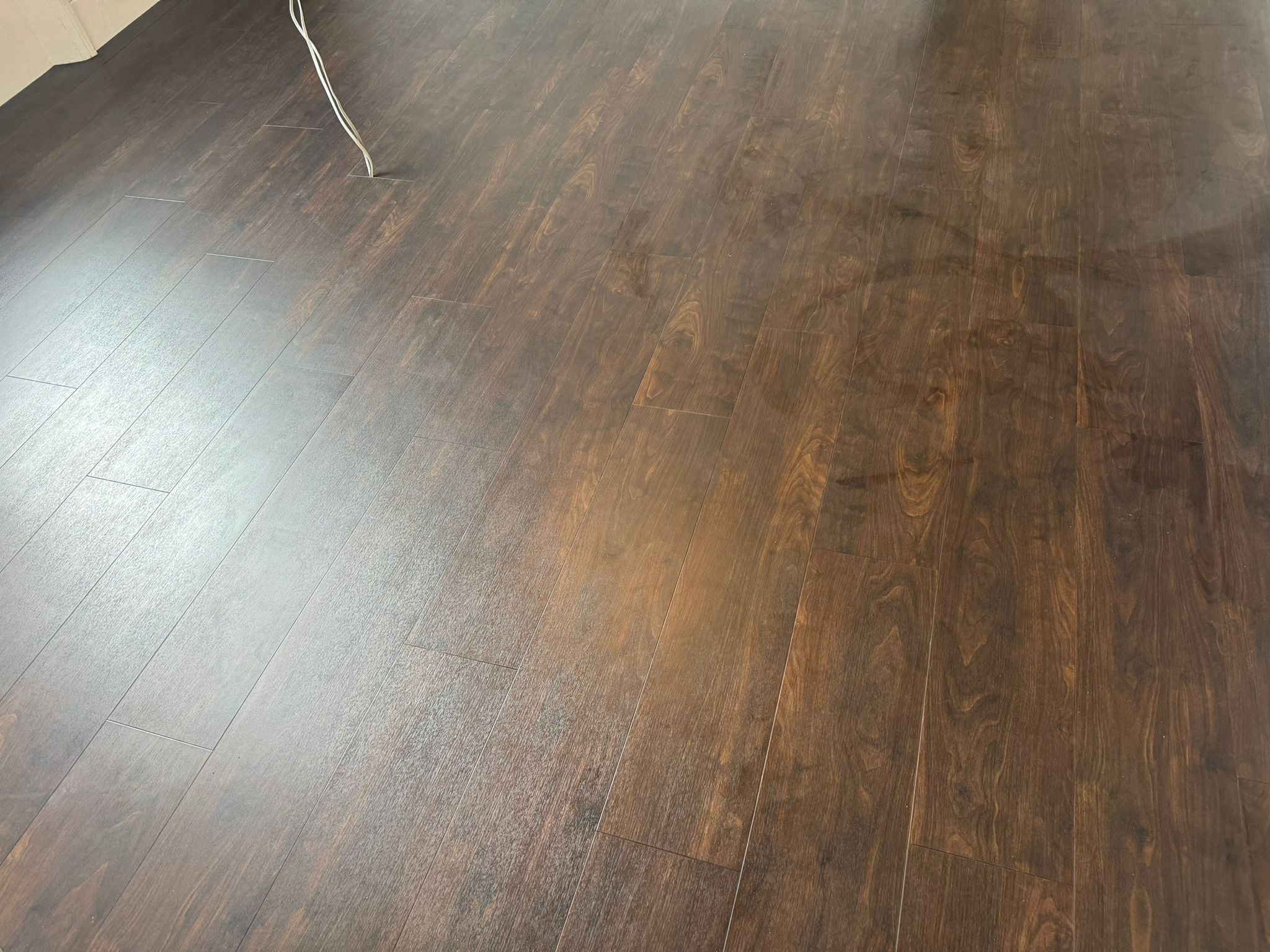 Amtico Signature Dusky Walnut installation in Earls Court-2