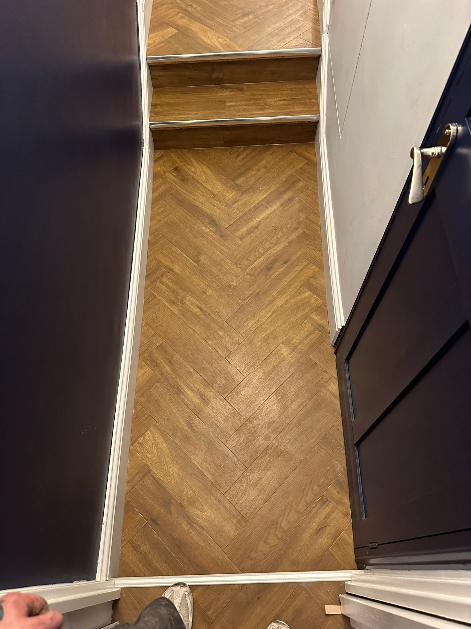 Amtico Signature Farmhouse Oak installation in Islington-0