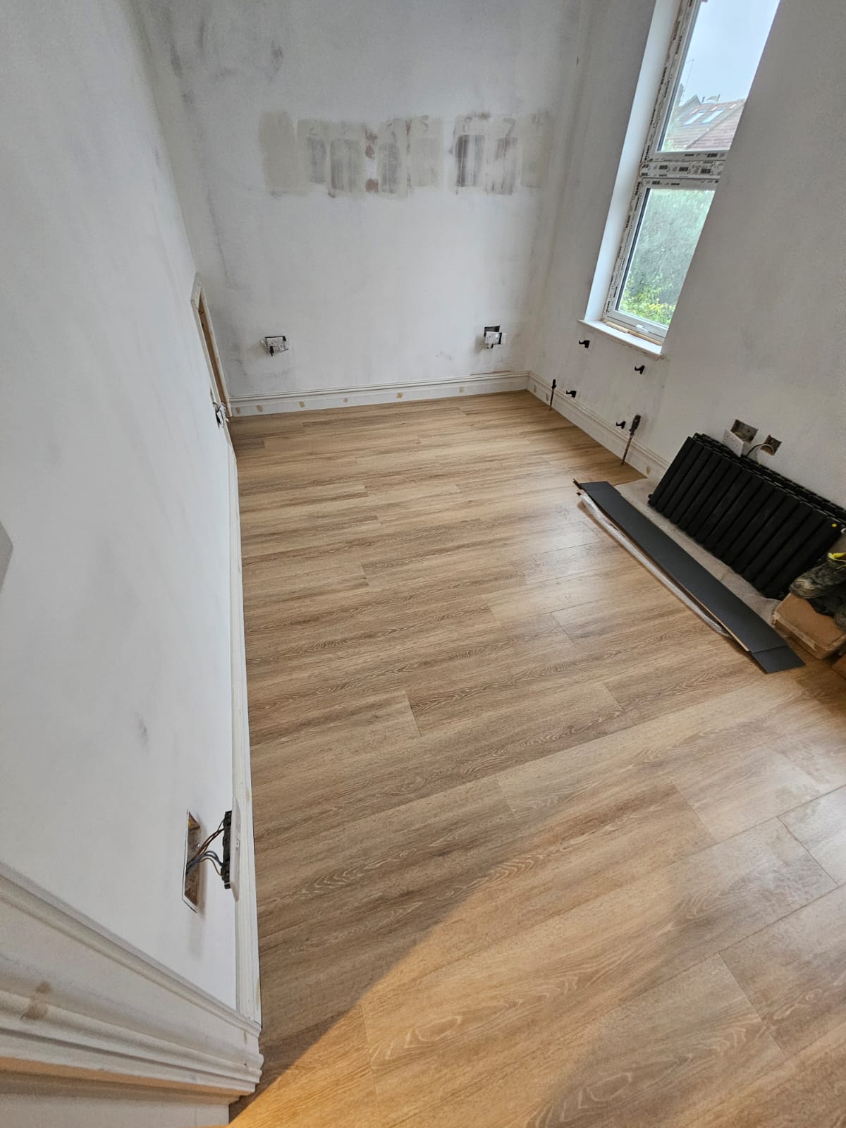 Amtico Spacia Canopy Oak & Eden Oak installation in Kensington-0