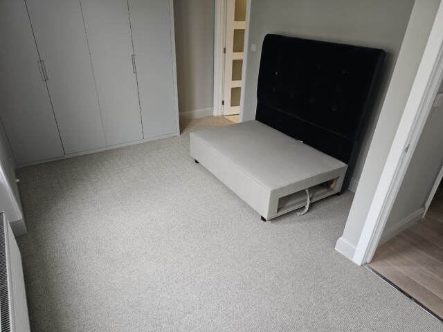 Kingsmead Carpets Prologue Beaumont installation in Earls Court