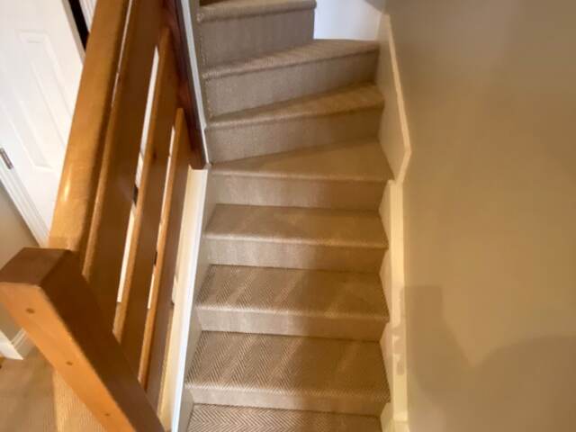 Unnatural Flooring New England Woodstock carpet fitting in Borough