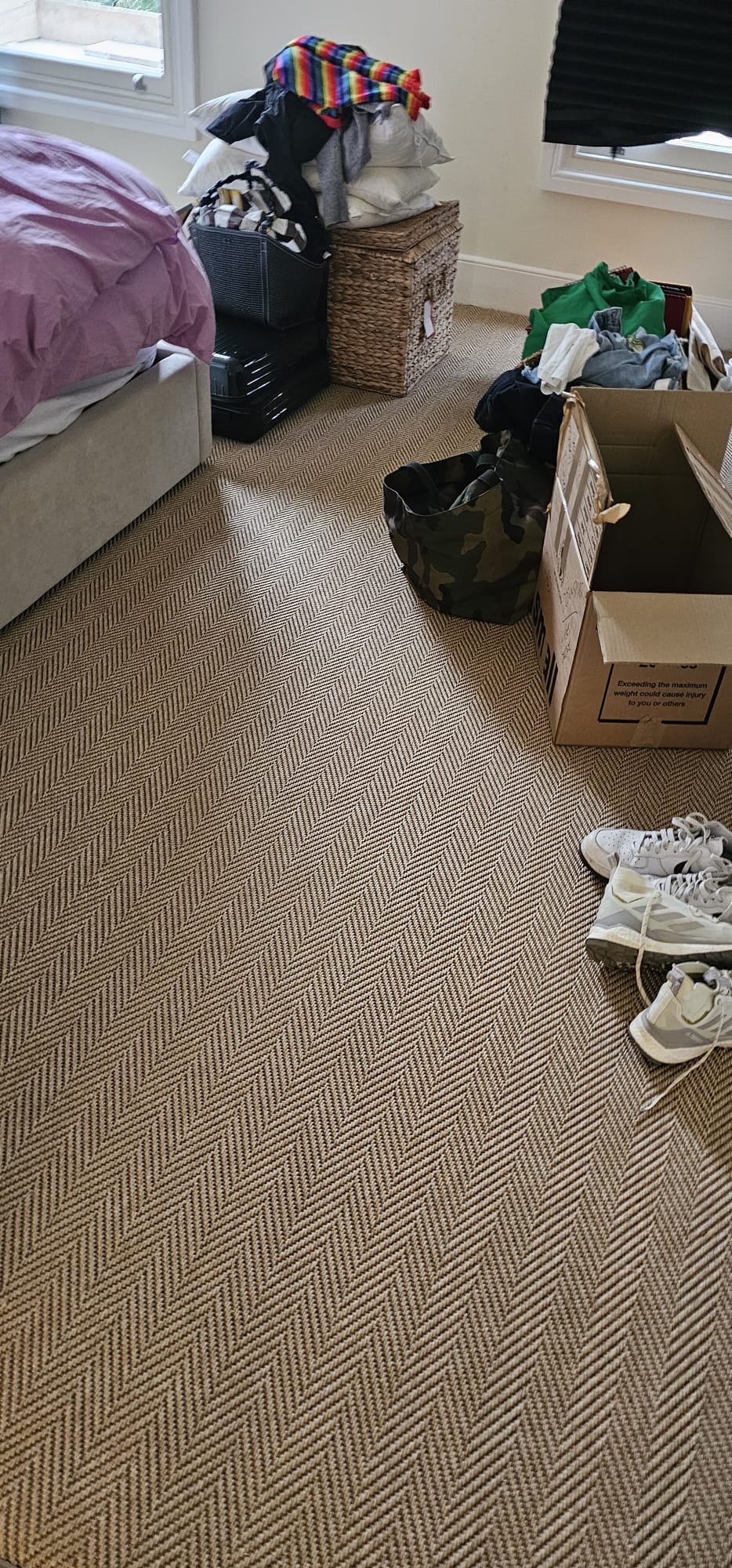 Unnatural Flooring New England Woodstock carpet installation