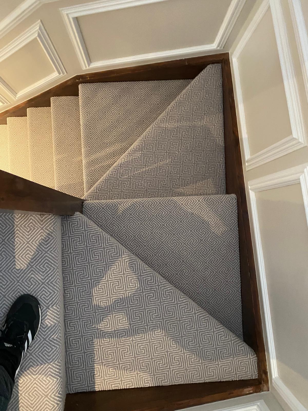 Rols Carpets Gala Key Pumice installation