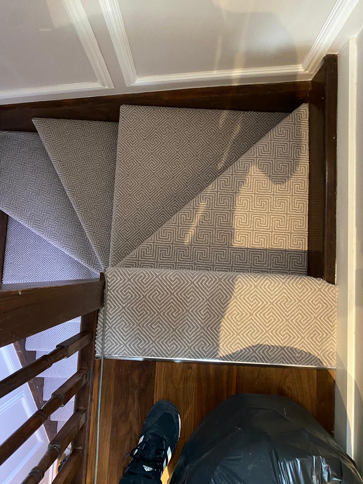 Rols Carpets Gala Key Pumice installation