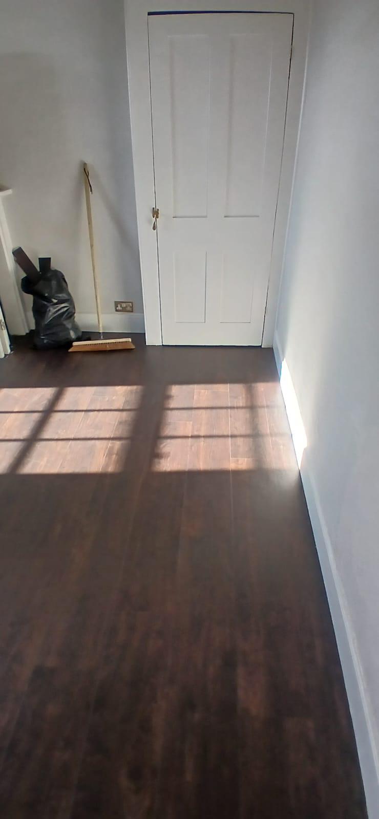 Amtico Signature Dusky Walnut installation