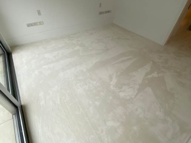 Sylka Carpets Opulence Snow Drift installation in Wandsworth