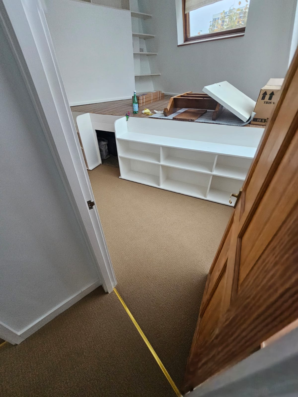 Westex Flooring Natural Loop Collection Briar Corn carpet installation