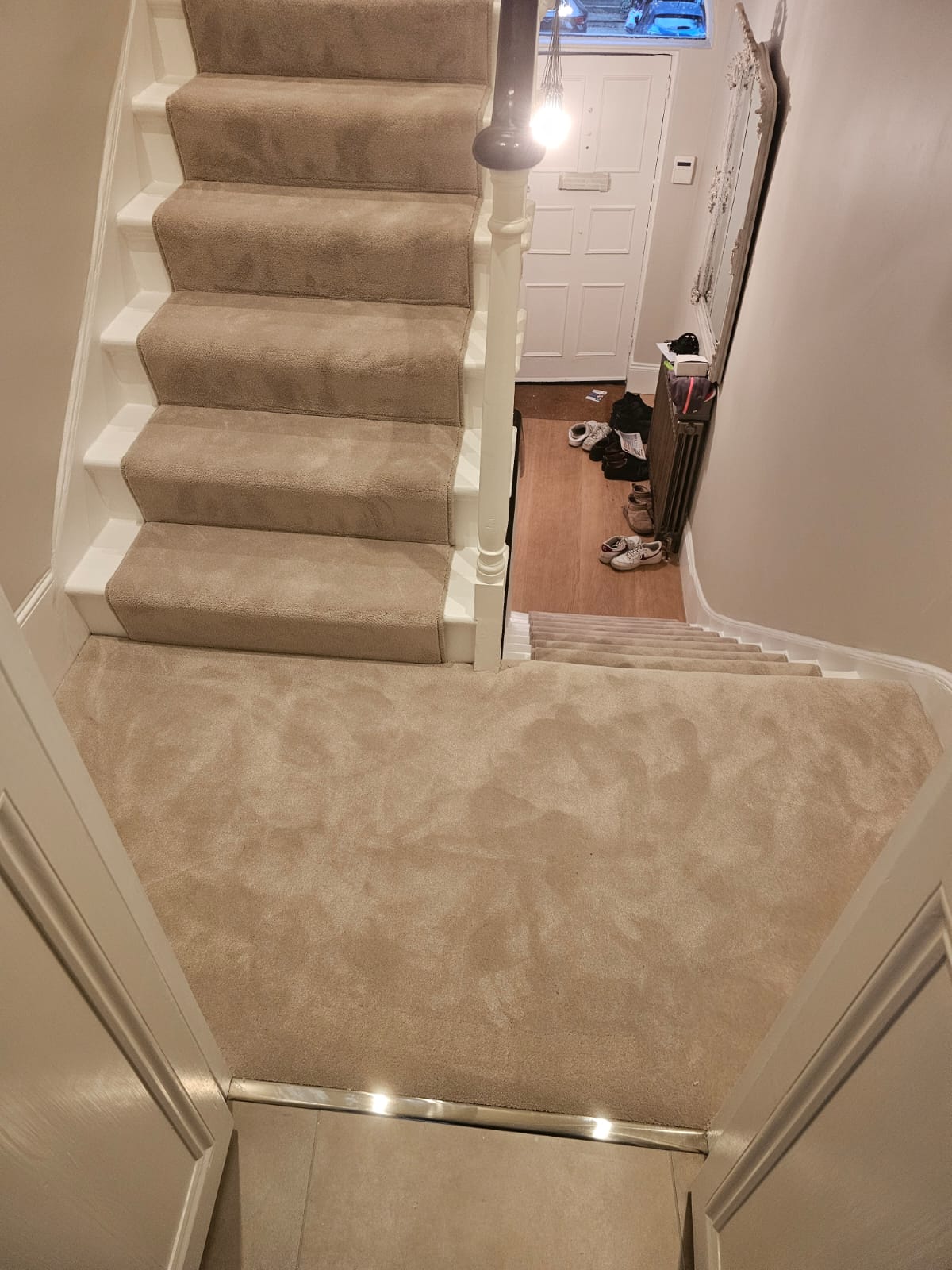 Kersaint Cobb Pampas Nordic Aalborg carpet installation