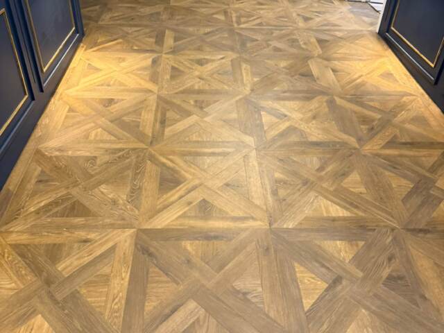 Amtico Signature French Weave DC550 installation in Kensington