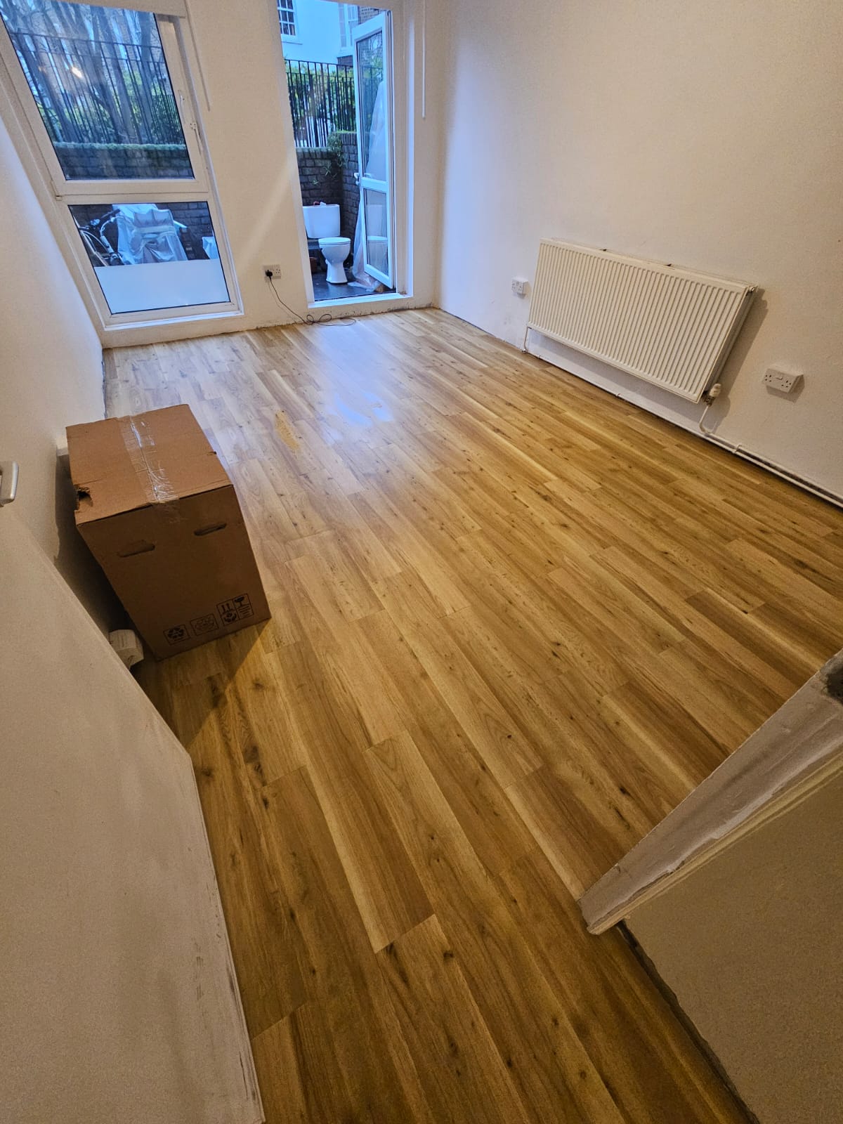 Amtico Signature Fresh Oak installation in Marylebone-1