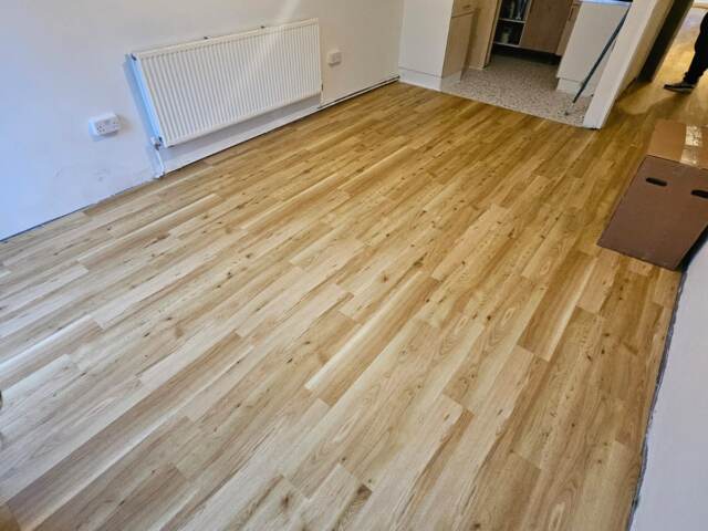 Amtico Signature Fresh Oak installation in Marylebone